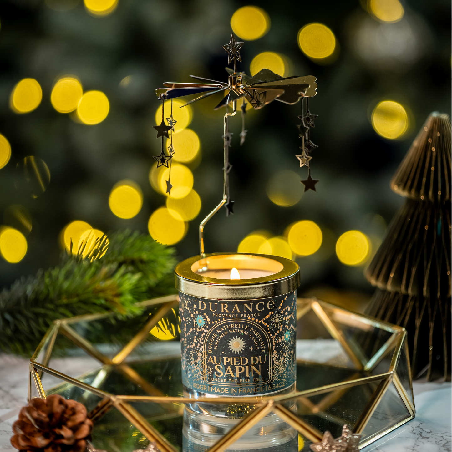 2025 Under the Pine Tree - Scented Candle 180 gr. and Carrousel