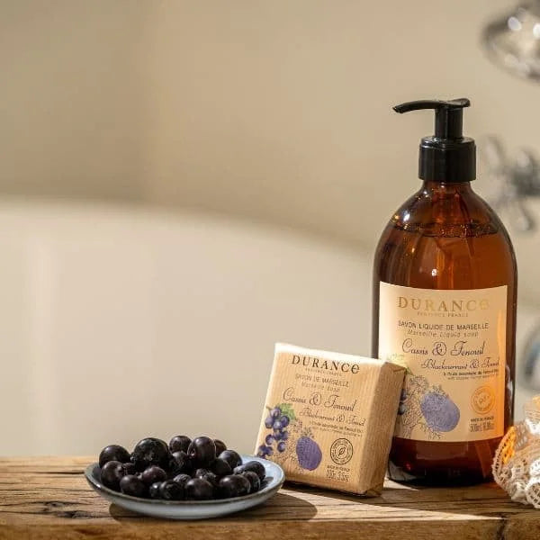 Blackcurrant & Fennel - Marseille liquid Soap 500 ml and soap bar
