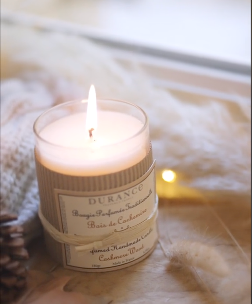 Cashmere Wood - Handmade Scented candle 180 gr.