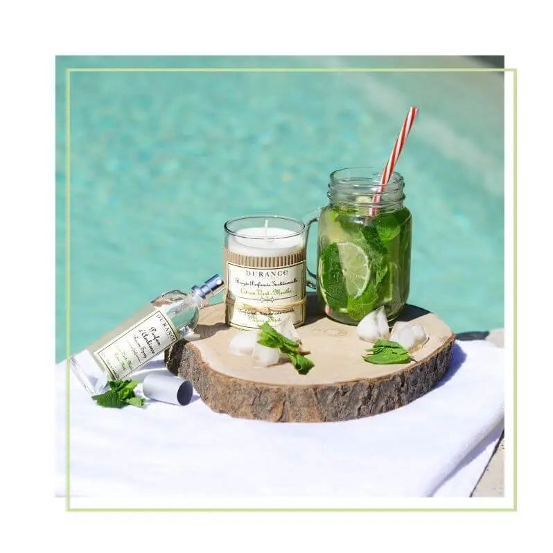 Lime Mint - Handmade Scented candle 180 gr.