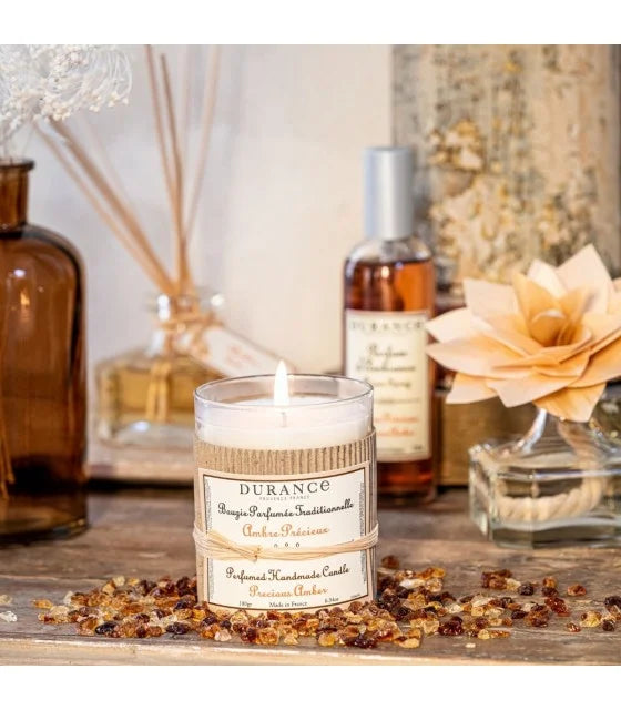 Precious Amber Scented Handmade candle, diffuser, air freshener