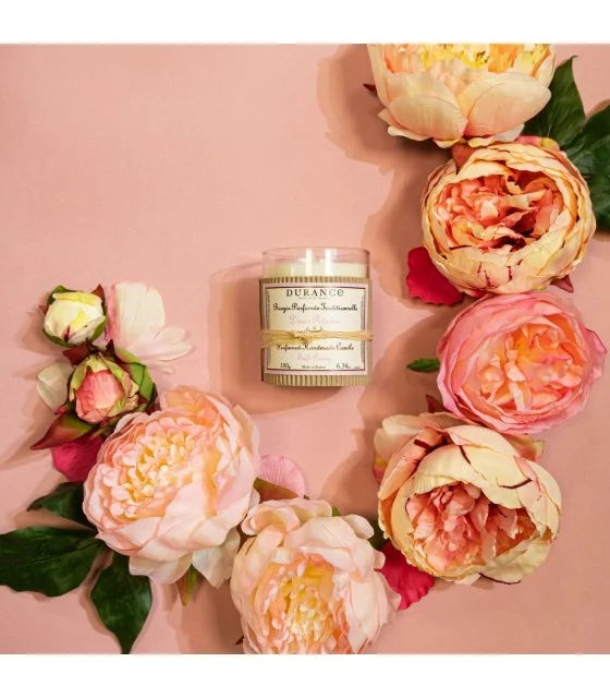 Soft Peony Scented Handmade candle