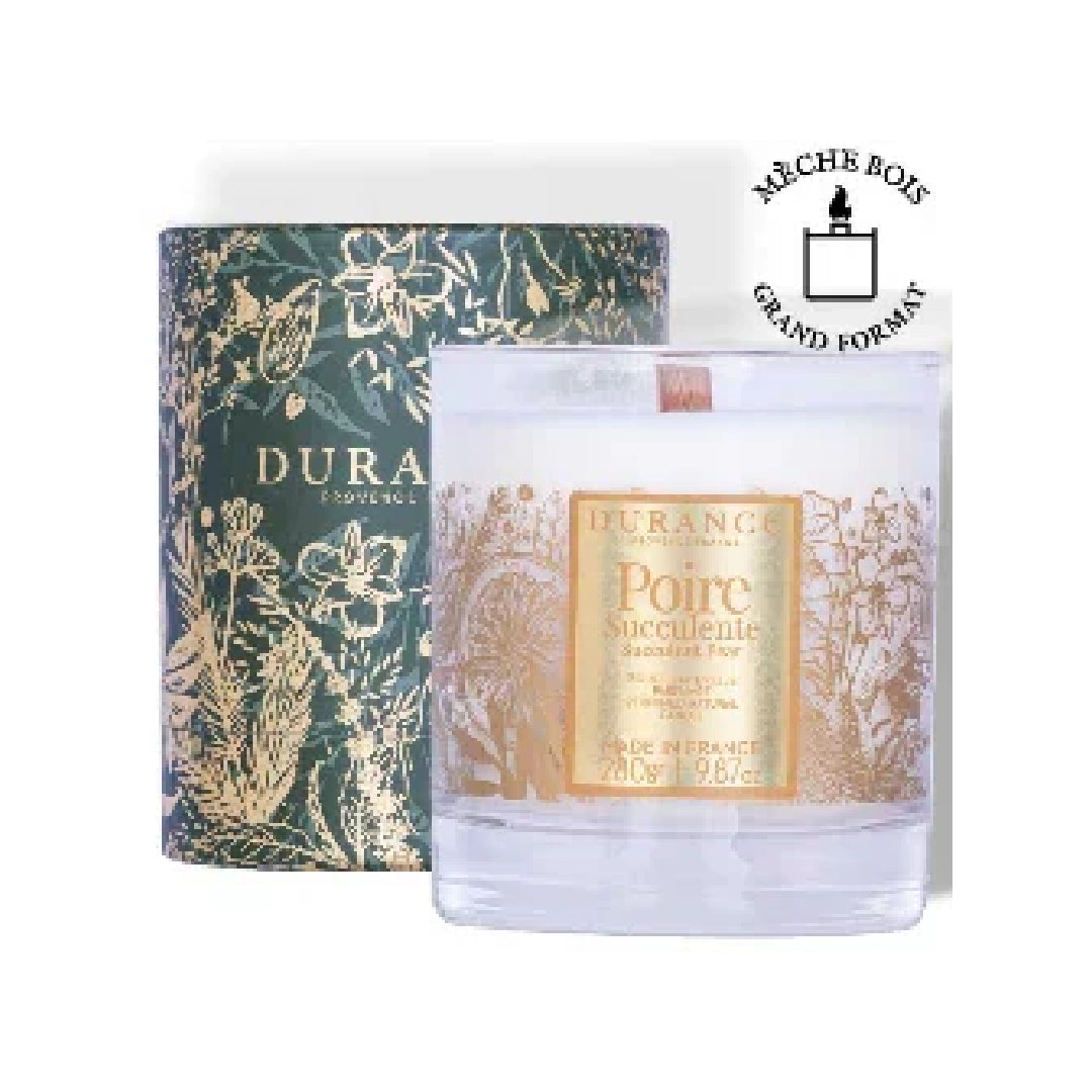 Succulent Pear - Wooden Wick Candle 280 gr.