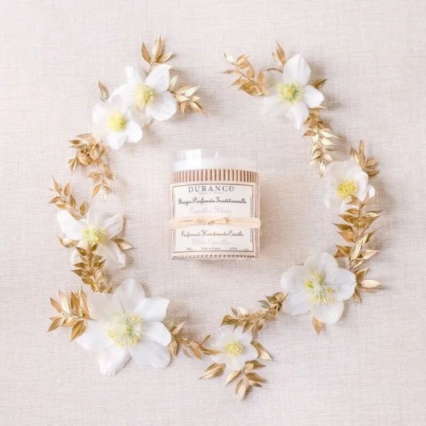 White Camellia - Handmade Scented Candle 180 gr.