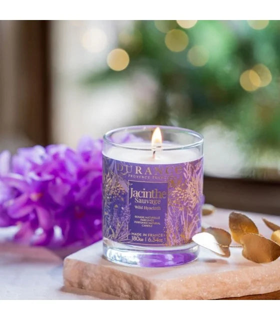 Wild Hyacinth Perfumed scented Natural Candle