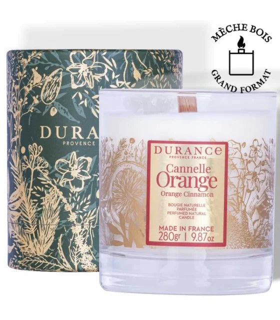 Wooden wick candle cinnamon orange 280G