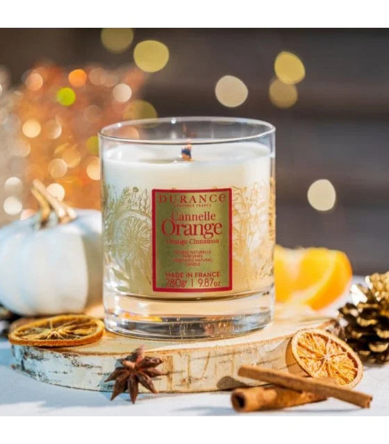 Wooden wick candle cinnamon orange 280G