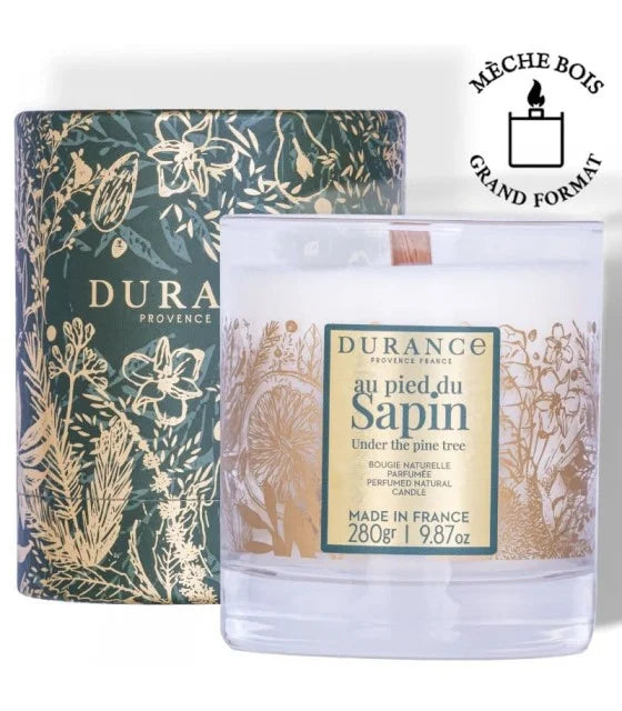 Wooden Wick Candle Under the Pine Tree