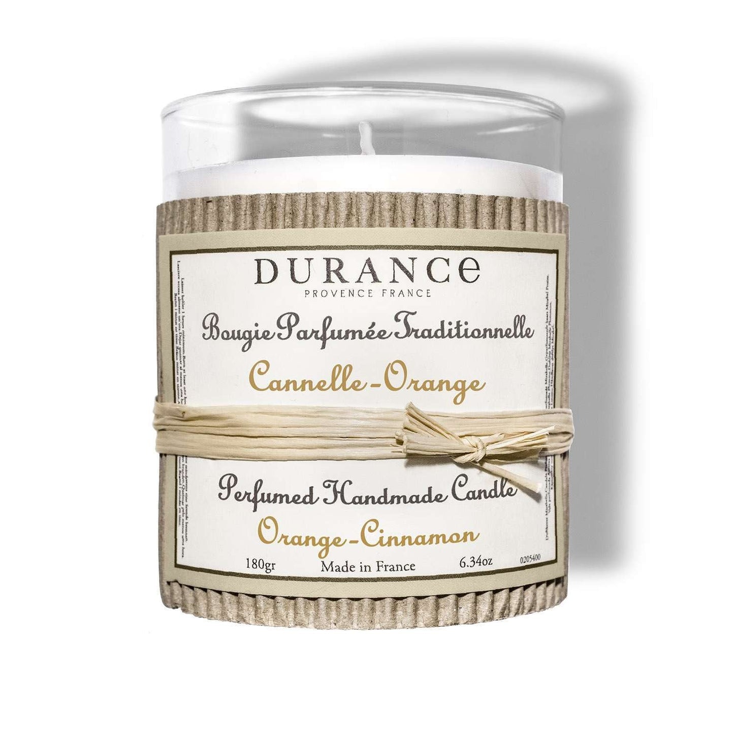 Cinnamon Orange - Handmade candle 180 gr.