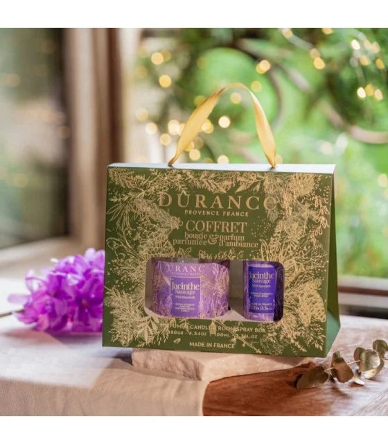 Wild Hyacinth Candle and Home Fragrance Set