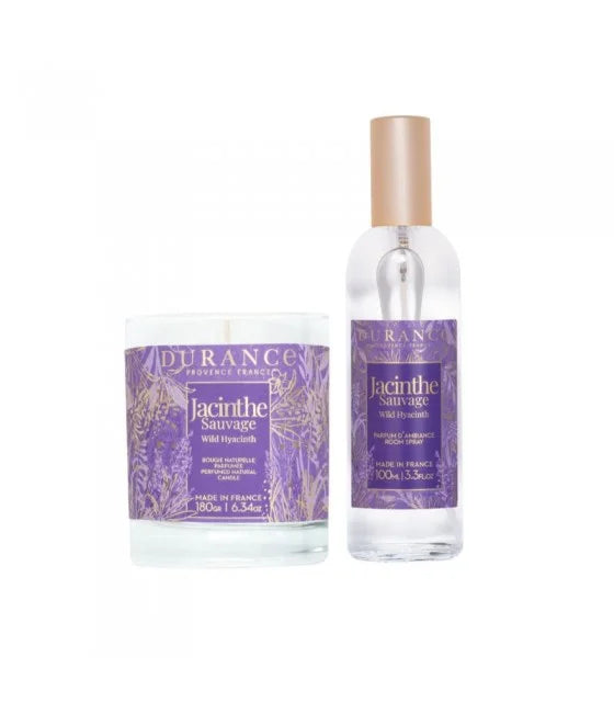 Wild Hyacinth Candle and Home Fragrance Set