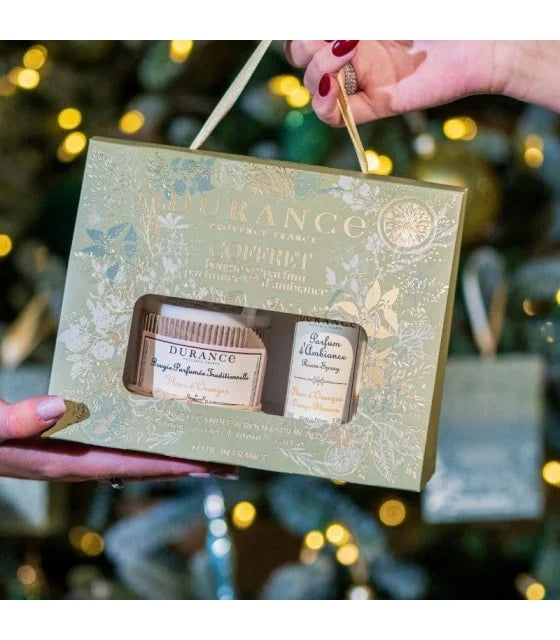 Orange Blossom Candle and Home Fragrance Set
