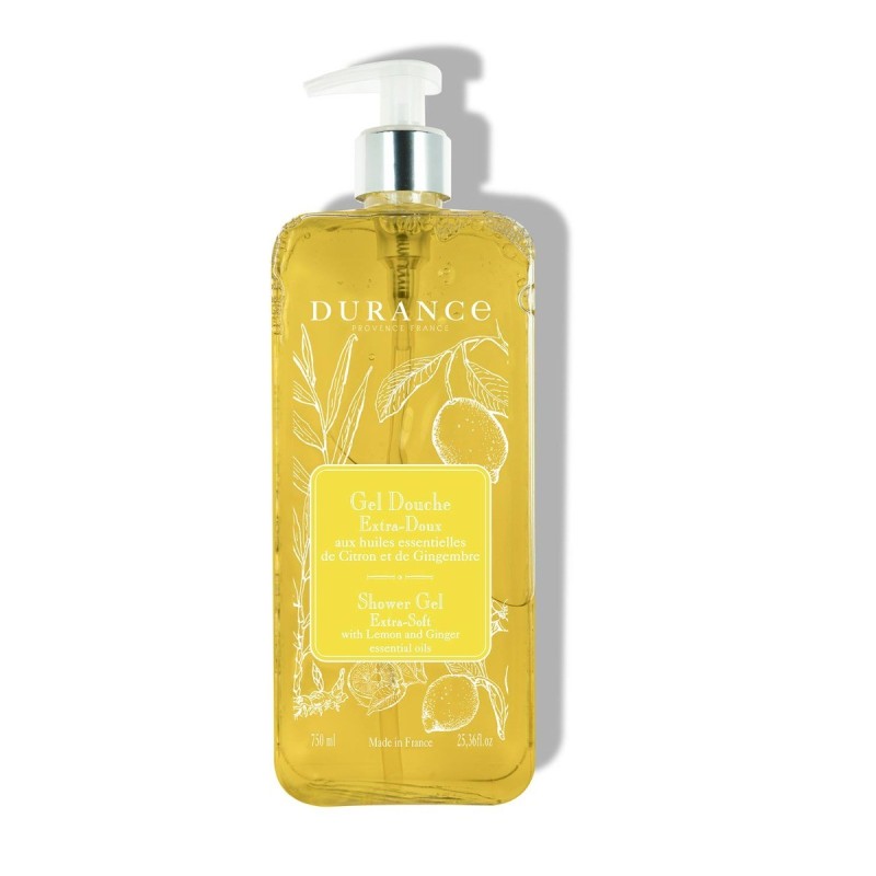 Lemon Ginger Essential Oil - Shower Gel 750 ml.