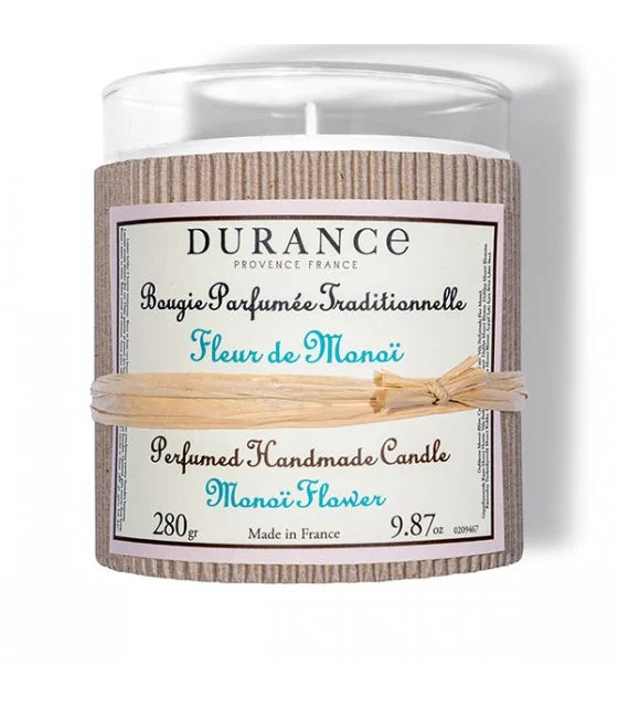 Large Monoi Flower Candle
