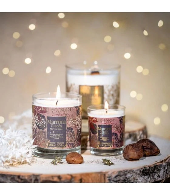 Marrons Glacés Chestnut - - Perfumed Natural Candle 75 gr.