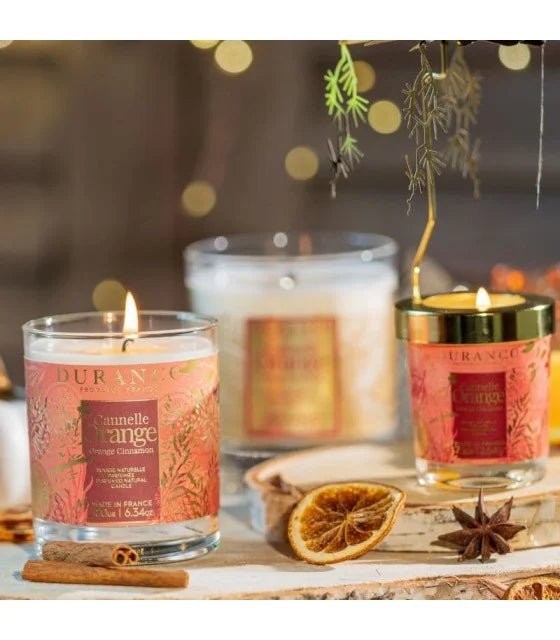 Scented candle cinnamon orange 180G