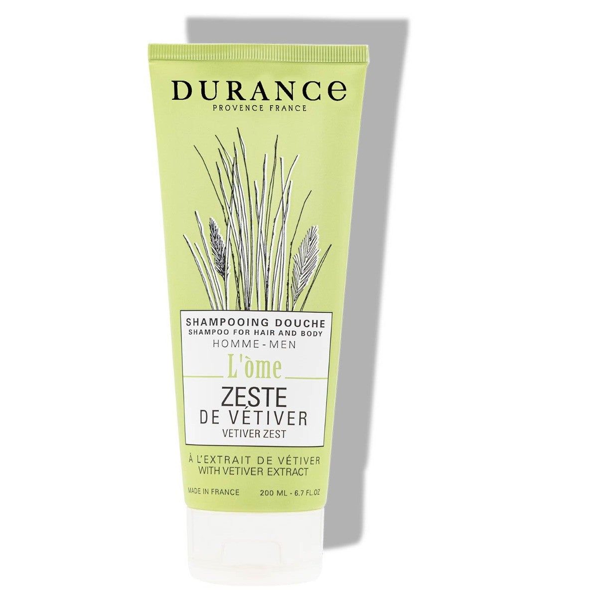 Vetiver Zest - Hair and body Shampoo 200 ml.