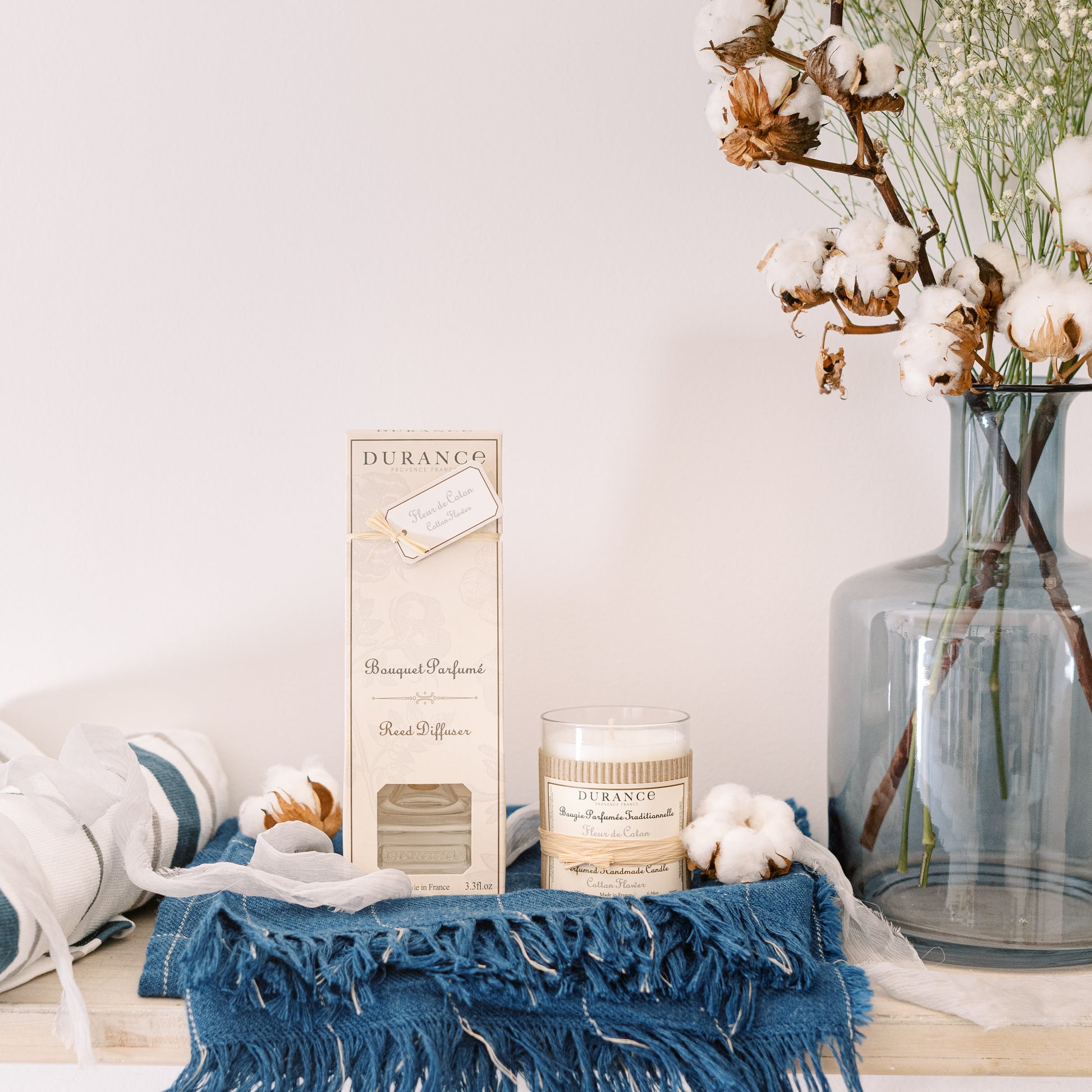 Cotton Flower diffuser Scented-Bouquet_