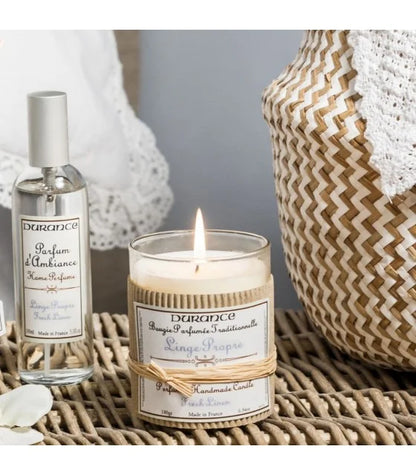 Fresh Linen Scented Handmade candle