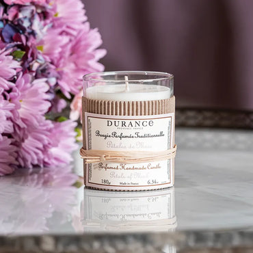 Musk and tonka scented candle.