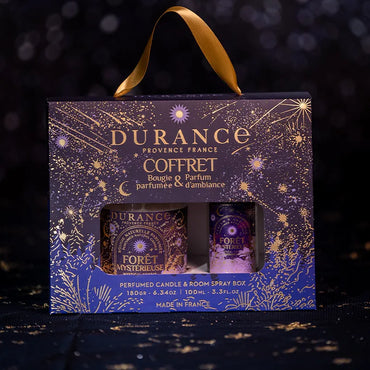 Mystical Forest Candle and Room Spray Air Freshener  woody  with amber notes