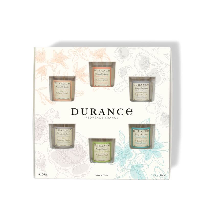 Perfumed Candles Discovery Set - 6 x 30 gr Fragrance Library
