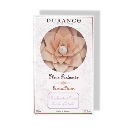 Durance Petal of Musk Scented Flower packaging on a white background