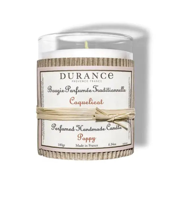 Poppy Scented Handmade candle 