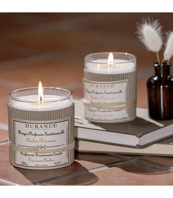 Precious Amber scented Handmade candle