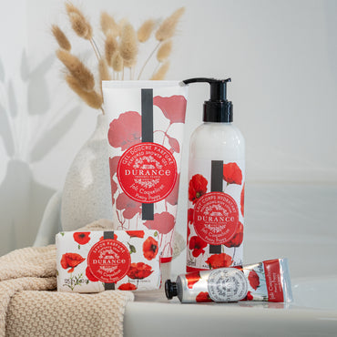 Pretty Poppy Soap, shower gel and cream