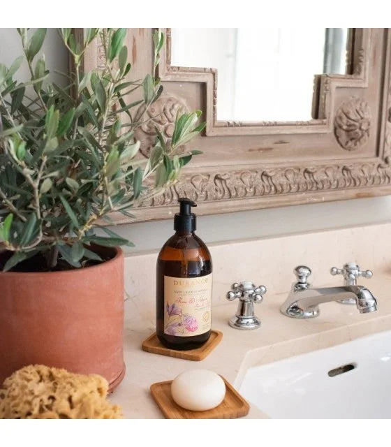 Rose & Saffron liquid Marseille Soap