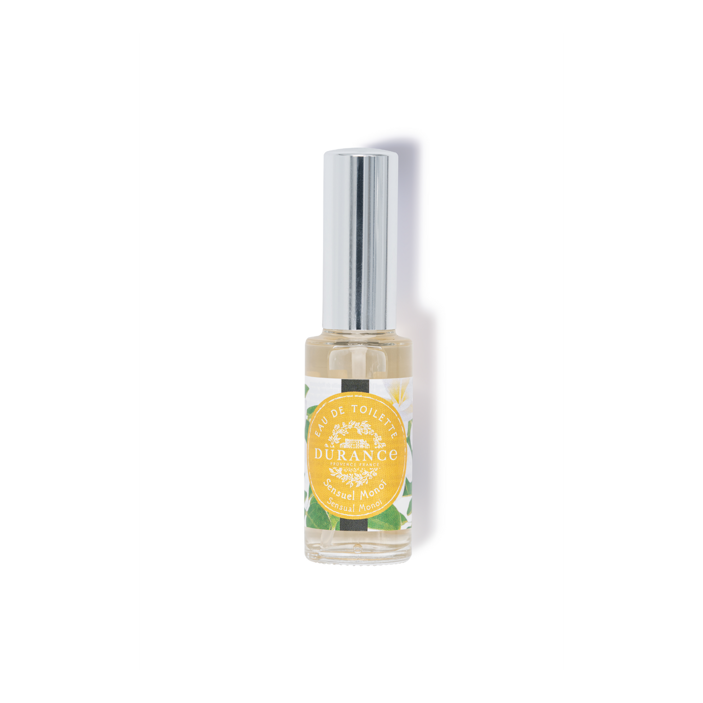 Small glass bottle with a silver cap Sensual Monoi - Eau de Toilette perfume