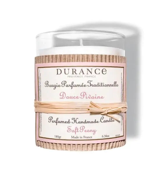 Soft Peony Scented Handmade candle 