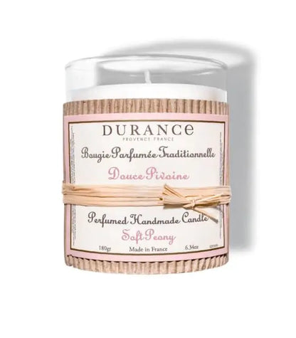 Soft Peony Scented Handmade candle 