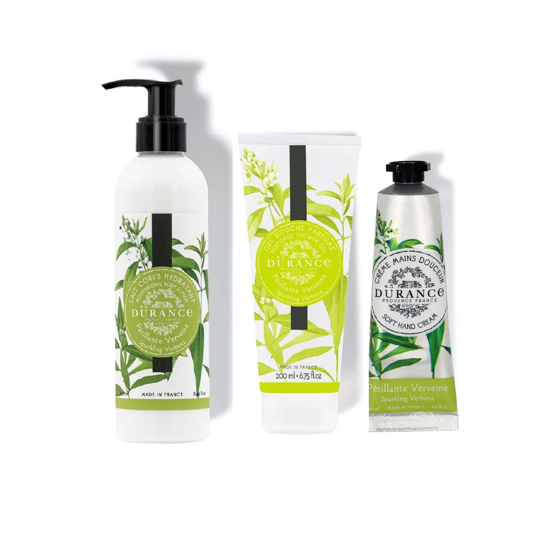 Sparkling Verbena Moisturizing Body Lotion Perfumed Shower Gel Soft Hand Cream