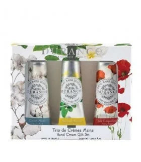 Hand cream Gift Set 3 x 30 mL 1 fl.oz Cotton Musk - Sensual Monoi - Pretty Poppy