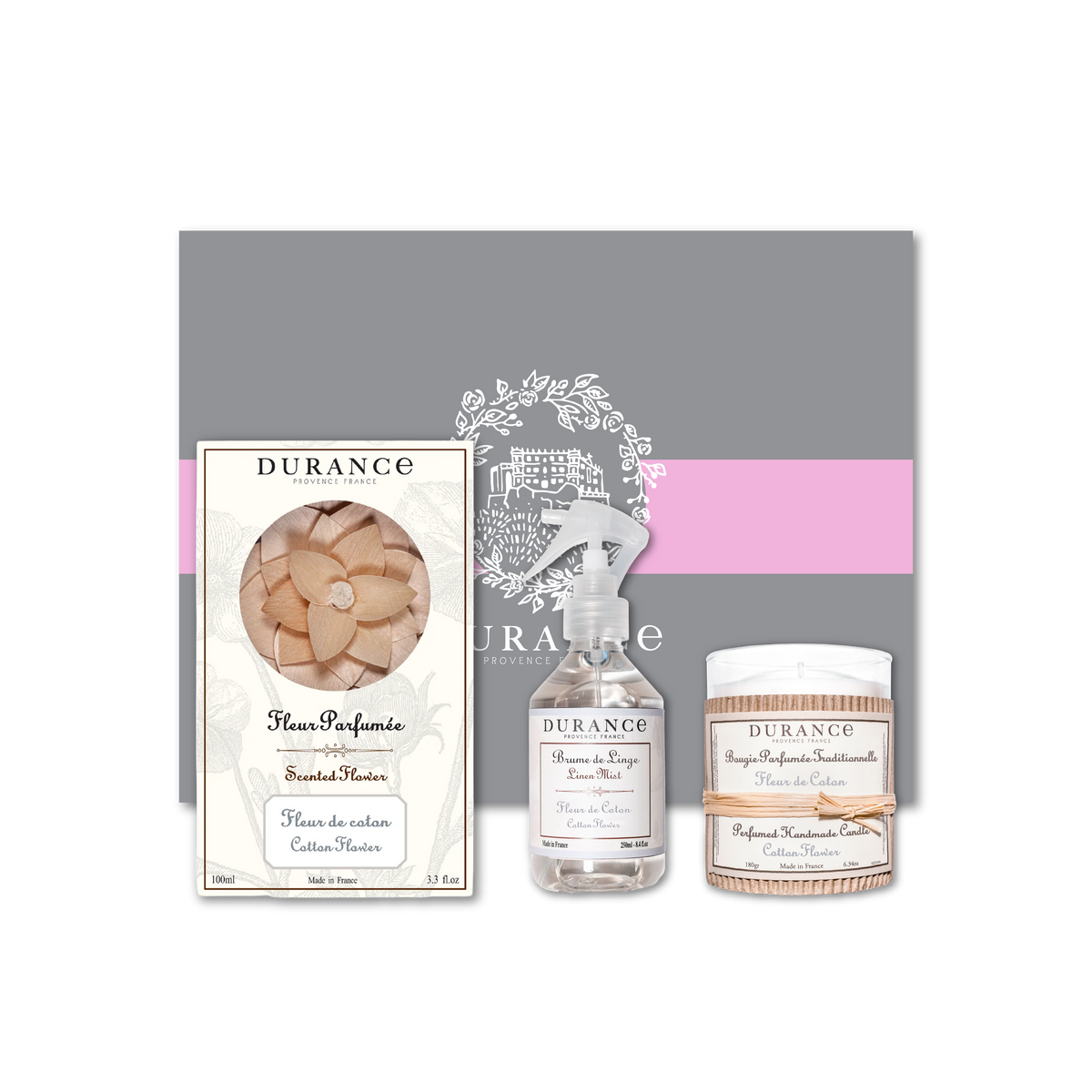 Linen & Home Fragrance Trio - 180g Candle