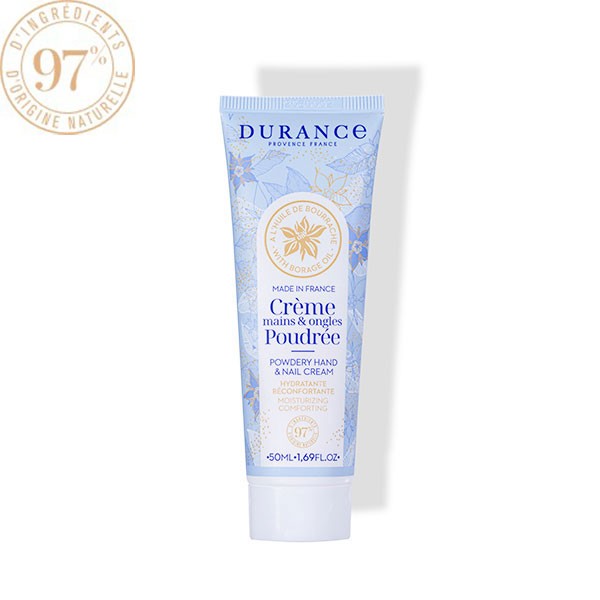 Powdery Hand & Nail Cream with borage oil