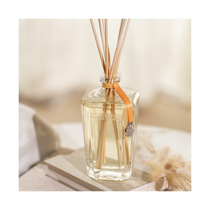Wooden sticks  and orange diffuser