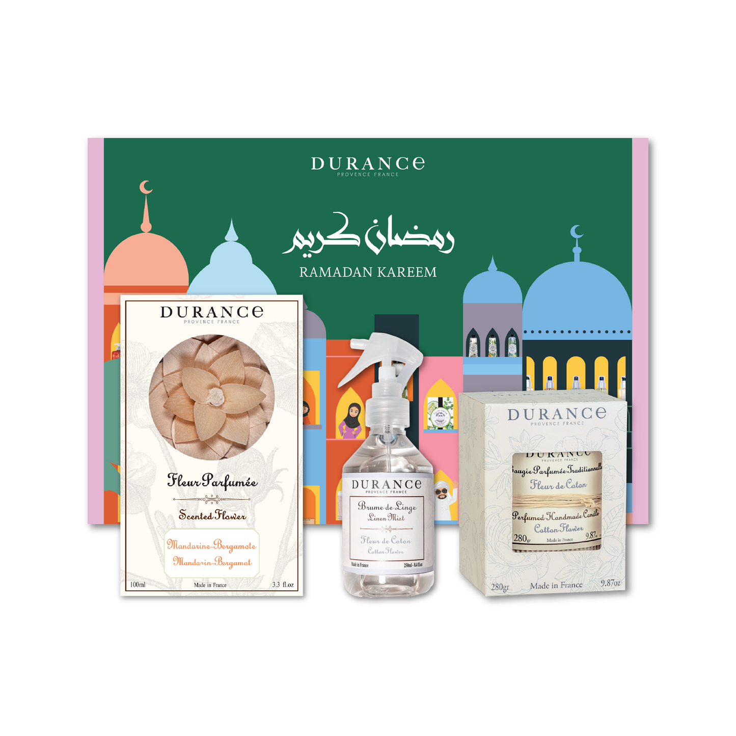 Linen & Home Fragrance Trio - 280g Candle