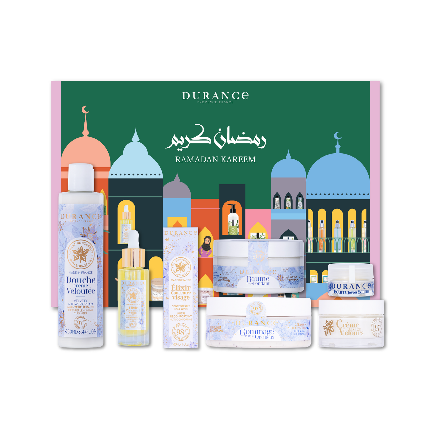 Borage Oil Radiance Ritual (6-Piece Face & Body Set)